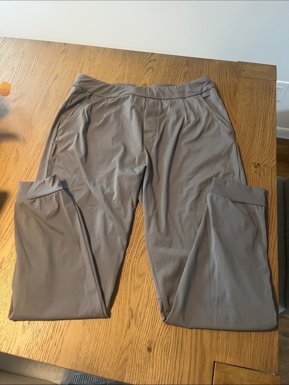 Baleaf Men's golf pants stretchy grayish